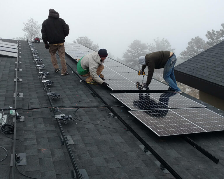 installing solar on roof